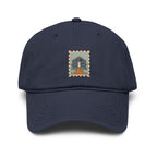 Blue Boat House Washed Baseball Cap