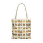 WA Stamp Pattern Tote Bag