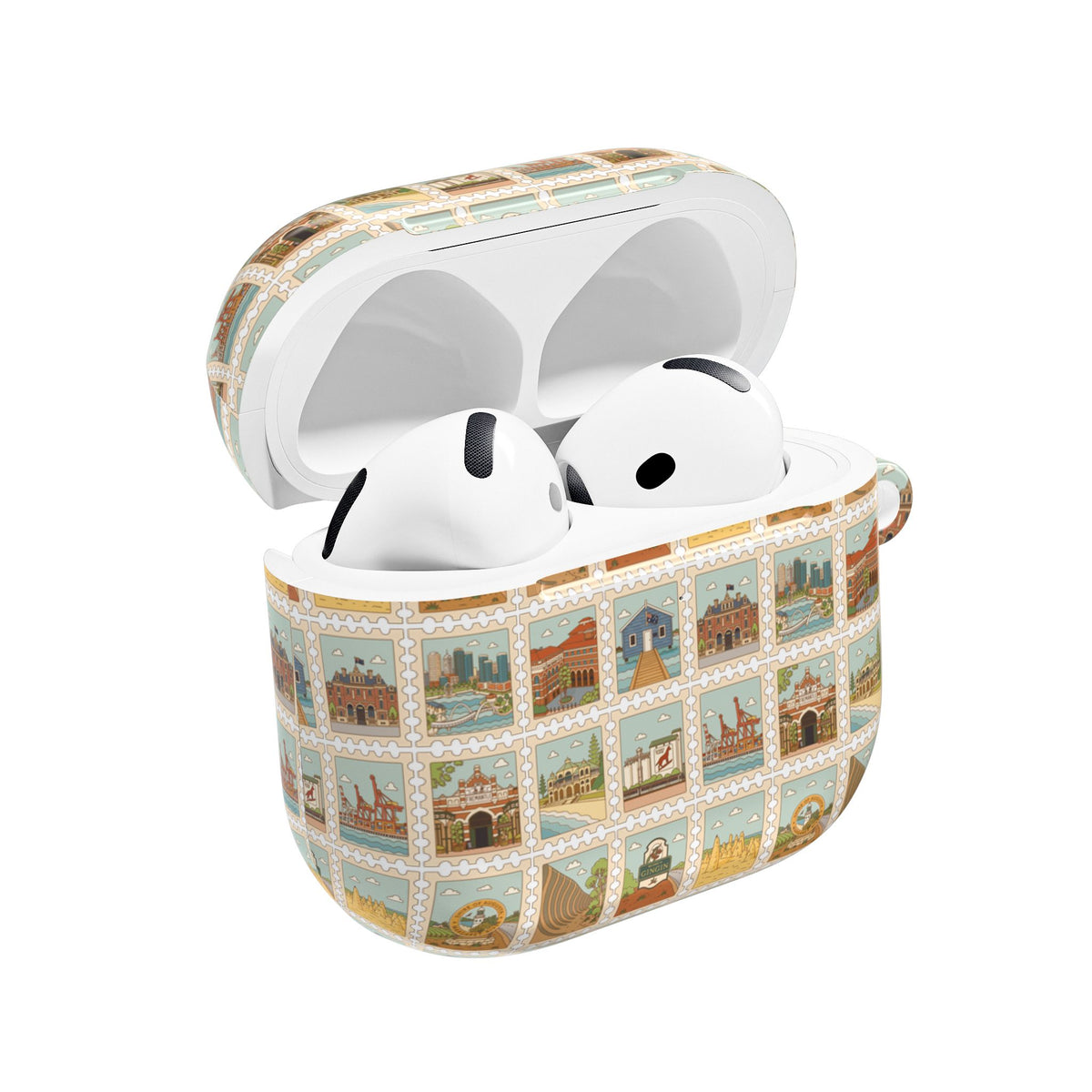 WA Stamp AirPods Case