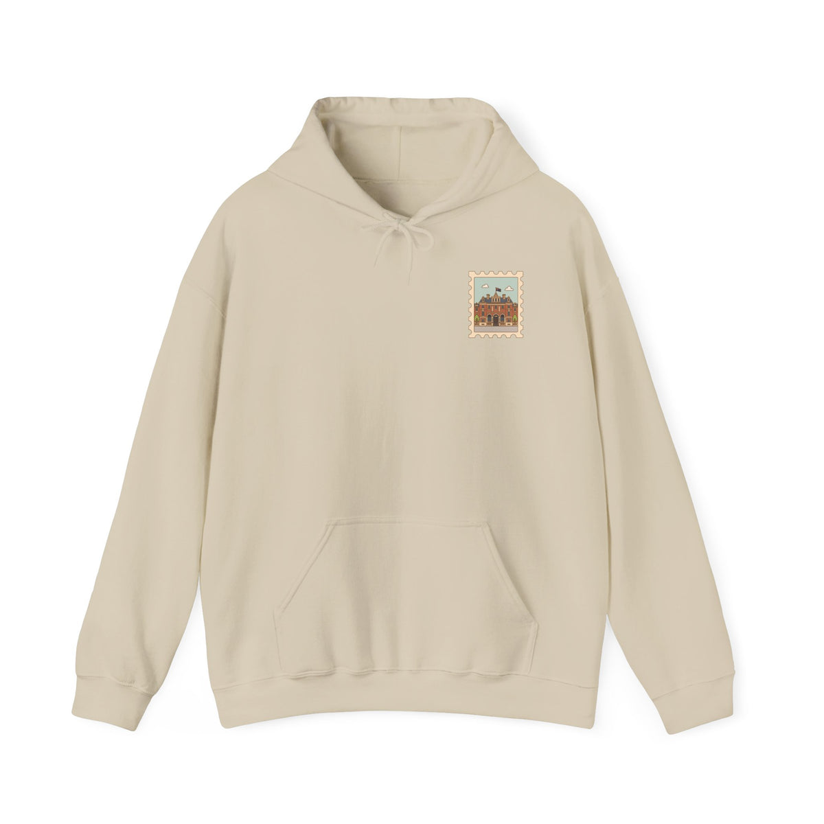 COMO Treasury Building Unisex Heavy Blend Hoodie