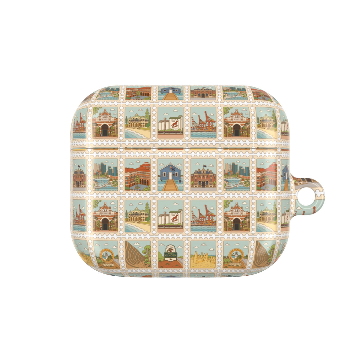 WA Stamp AirPods Case