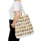 WA Stamp Pattern Tote Bag