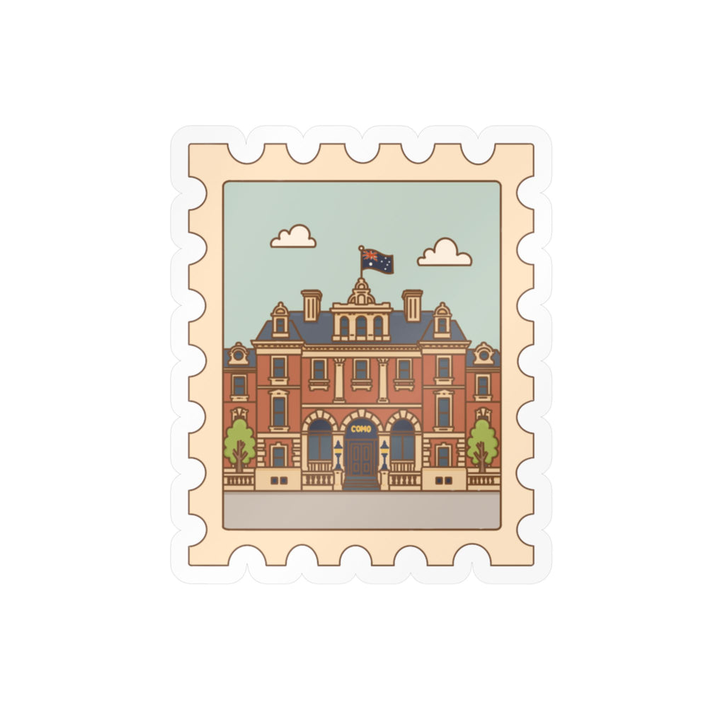 COMO Treasury Building Sticker