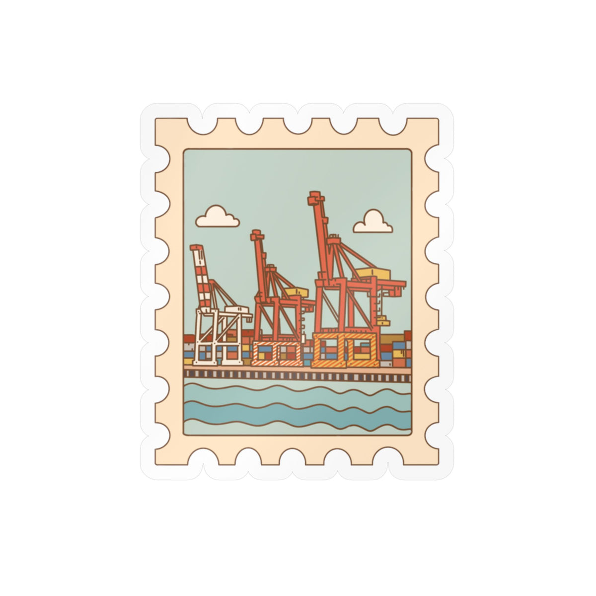 Fremantle Port Sticker